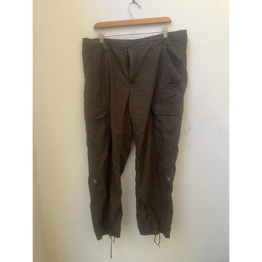 GAP KHAKI BROWN CARGO PANTS SIZE L (L10)